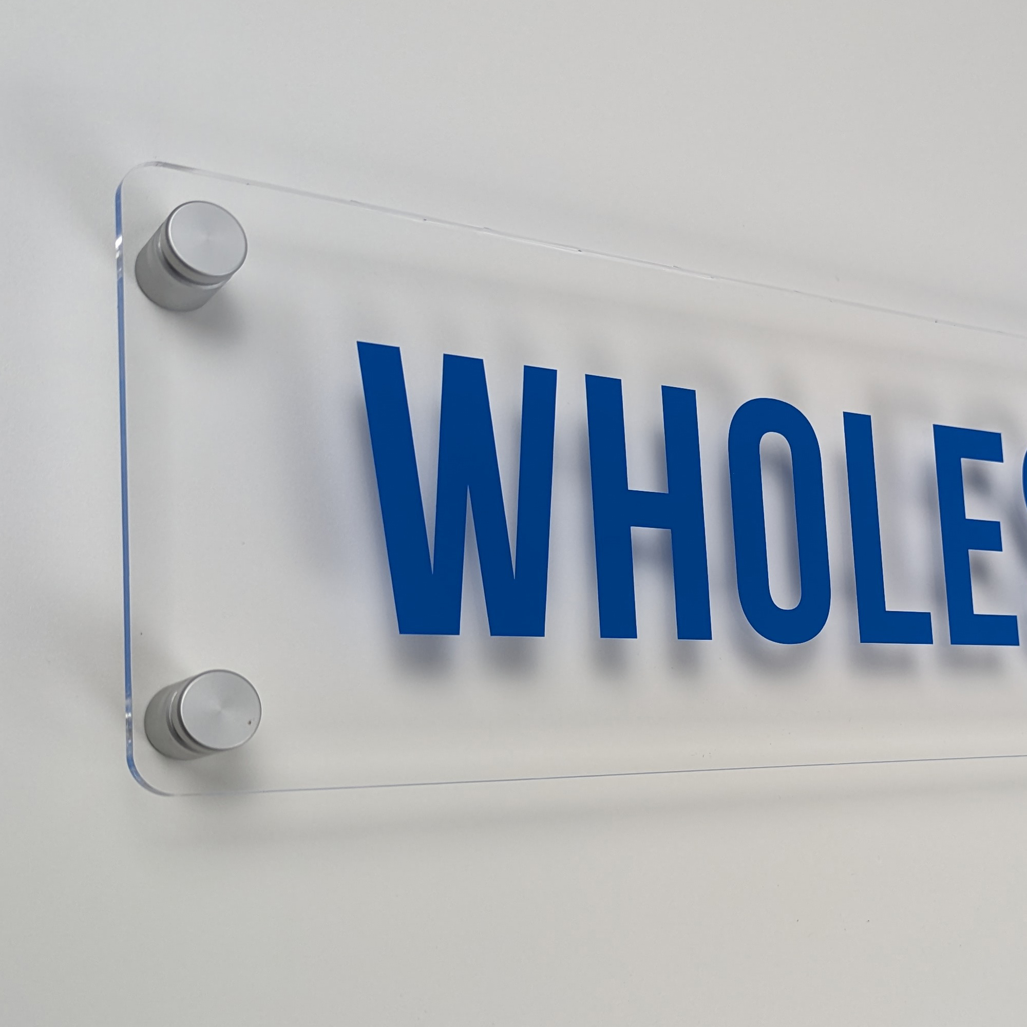 wholesale signs acrylic display panels